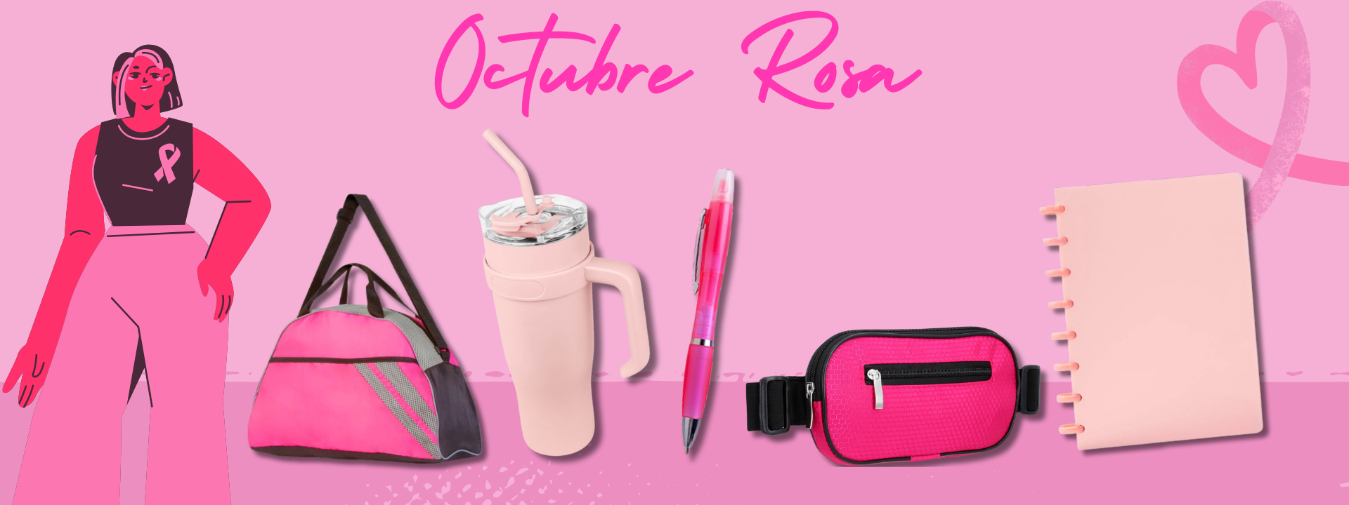 Banner para el mes rosa
